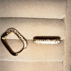 Gold and Silver Women's Ring